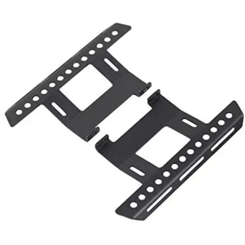 YU-NIYUT 2Pcs Metal Side Pedal Plate for 1/10 RC Crawler Car Axial SCX10 Upgrade Parts Durable, Practical, The Choice of RC Toy Lovers YU-NIYUT 2Pcs Metal Side Pedal Plate for 1/10 RC Crawler Car Axial SCX10 Upgrade Parts Durable, Practical, The Choice of RC Toy Lovers