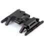 LCX Racing 1/24th RC Crawler Car Aluminum Center Skid Plate for Axial SCX24 90081, Upgrades Parts Accessories