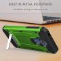 Motorola Moto G7 Power Case, Evocel [Explorer Series Pro] Premium Full Body Case with Glass Screen Protector, Belt Clip Holster, Metal Kickstand for Motorola Moto G7 Power (XT1955), Green