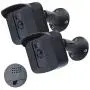 Protective Housing Wall Mount Hard Case & Adjustable Metal Bracket for Blink XT2 Camera - Exclusively Designed for Blink XT2 Security Camera with Speaker Cutout (2-Pack, Black) Protective Housing Wall Mount Hard Case & Adjustable Metal Bracket for Blink XT2 Camera - Exclusively Designed for Blink XT2 Security Camera with Speaker Cutout (2-Pack, Black)