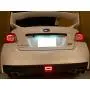 iJDMTOY Smoked Lens 3-In-1 LED Rear Fog Light Kit For 11-up Subaru Impreza WRX/STi, Functions as Tail Lamp, Brake Lamp, Backup Reverse Light (Includes Wire Harness & Mounting Bracket)