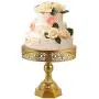 Weharnar -12 inch Cake Stand Two Usage Round Metal Cake Stands Dessert Display Cupcake Stands with Multiple Free Combination Styles for Baby Shower, Wedding Birthday Party Celebration (Gold) Weharnar -12 inch Cake Stand Two Usage Round Metal Cake Stands Dessert Display Cupcake Stands with Multiple Free Combination Styles for Baby Shower, Wedding Birthday Party Celebration (Gold)