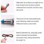 smseace 2PCS Red DC/AC12V-24V Energy Saving 5/16‘’ Indicator Light Mounting Hole 8mm with 1M Cable Length Metal Waterproof LED Indicator Light DQ-8-R-1M