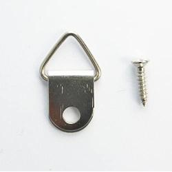 FramePac Small Triangle Picture Hangers - with Screws - for Picture Frames and Mirrors - Used by Framing Professionals (500 Pack)