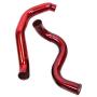 Turbo Intercooler kit Pipe Boot for Ford 6.0L CAC Intercooler Pipe Boot kit 03-07 Tube Powerstroke for Ford F250 F350 F450 F550 (Red&Black)