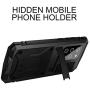 Case Compatible with Samsung S20 Plus(6.7''), (Military Grade Drop Protection) (Dustproof) Heavy Duty Rugged Military Cover with Kickstand Compatible with Samsung Galaxy S20 Plus(2020),Black