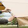 Sunnyglade 10.8 x 10.8 Gazebo Tent with 2 Removable Side Walls for Your Yard, Outdoor, Garden, Patio or Party