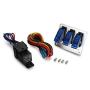 Twilight Garage Dc 12V Metal Wire Drawing face Plate Car Toggle Switch with LED Indicator for Racing Sport Competitive Car