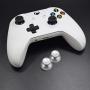 TOMSIN Metal Thumbsticks for Xbox One/ PS4 Controllers, Aluminum Analog Grip Replacement Parts for Xbox One S (2 Pcs) (Silver)