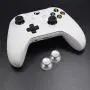 TOMSIN Metal Thumbsticks for Xbox One/ PS4 Controllers, Aluminum Analog Grip Replacement Parts for Xbox One S (2 Pcs) (Silver)