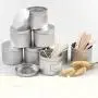 DINGPAI Candle Tin 8oz, Candle Containers for Candle Making, 12 Piece DINGPAI Candle Tin 8oz, Candle Containers for Candle Making, 12 Piece