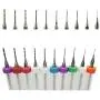 Ginode 10Pcs 0.3mm-1.2mm PCB Print Circuit Board Tip Spiral Flute Carbide Micro Drill Bits + 11 Pcs Twist Drill Bits Precision Pin Vise Mini Micro Hand Drill Bit Set Rotary Tools (21 Pieces) Ginode 10Pcs 0.3mm-1.2mm PCB Print Circuit Board Tip Spiral Flute Carbide Micro Drill Bits + 11 Pcs Twist Drill Bits Precision Pin Vise Mini Micro Hand Drill Bit Set Rotary Tools (21 Pieces)
