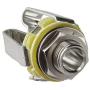 TOTOT 6.35mm Stereo Chassis Socket Jack Termination of Guitar Accessories Parts 3 Pole Metal Stereo Plug Heavy Duty Audio Panel Adapter Female Panel Mount Connector YS230 1/4 Inch
