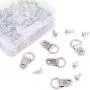 Rustark 110Pcs Silver Metal D Ring Picture Hangers Frame Hanging Hangers Single Hole with Screws for Picture Painting Frame Cross-Stitch Rustark 110Pcs Silver Metal D Ring Picture Hangers Frame Hanging Hangers Single Hole with Screws for Picture Painting Frame Cross-Stitch