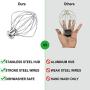 K45WW Dishwasher Safe Wire Whip Attachment 6 Wire Whisk Upgrade Real Stainless Steel Fits KitchenAid Tilt-Head Stand Mixer for Egg Heavy Cream Beater, Cakes Mayonnaise