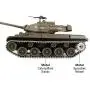 Modified Edition 1/16 2.4ghz Remote Control US M41A3 Walker Bulldog Tank Model(360-Degree Rotating Turret)(Steel Gear Gearbox)(3800mah Battery)(Metal Tracks &Sprocket Wheel) Modified Edition 1/16 2.4ghz Remote Control US M41A3 Walker Bulldog Tank Model(360-Degree Rotating Turret)(Steel Gear Gearbox)(3800mah Battery)(Metal Tracks &Sprocket Wheel)