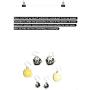 Summerdaisy 20 Pairs 925 Sterling Silver Fish Hook Earrings with 6 Units Pendants French Wire Earring Hooks Jewelry Earring Parts Pendant Style Random