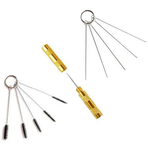 ABEST 3 Set Airbrush Spray Cleaning Repair Tool Kit Stainless steel Needle Brush Set ABEST 3 Set Airbrush Spray Cleaning Repair Tool Kit Stainless steel Needle Brush Set