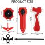 Bey Battle Burst Battle Evolution Metal Fusion Attack Set with 4D Launcher Grip Set