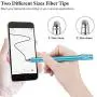 Bargains Depot New 5mm High-Sensivity Fiber Tip Capacitive Stylus Dual-tip Universal Touchscreen Pen for All Tablets & Cell Phones with 8 Extra Replaceable Fiber Tips (4 Pieces, Black/Blue/Purple/Red) Bargains Depot New 5mm High-Sensivity Fiber Tip Capacitive Stylus Dual-tip Universal Touchscreen Pen for All Tablets & Cell Phones with 8 Extra Replaceable Fiber Tips (4 Pieces, Black/Blue/Purple/Red)