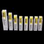 AUTOTOOLHOME 1/8'' 3/16'' 1/4'' 5/16'' 3/8'' 1/2'' high Speed Steel HSS 4 Flute Straight End Mill Cutter 5/32'' 1/16'' Set of 8