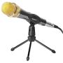 Desktop Microphone Stand, Upgraded Angle Adjustable Tripod Table Mic Stand for Recording Microphone or Other Microphone