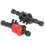 Woyisisi Rc Accessory RC Upgrade Parts Metal Front&Rear Axle Housing for Traxxas TRX4 1/10 Model Car (01)
