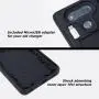 TORU CX PRO Compatible with LG V20 Case - Protective Dual Layer Wallet with Hidden Card Holder + ID Card Slot Hard Cover, Strap & USB Adapter - Orchid Gray