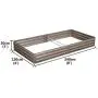Metal Raised Garden Bed Planter Box Kits for Vegetables Outdoor, Gray, Steel, 8x4 ft Metal Raised Garden Bed Planter Box Kits for Vegetables Outdoor, Gray, Steel, 8x4 ft
