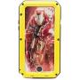 iPhone 6s Plus Case,Marrkey Heavy Duty Shockproof [Tough Armour] Water Resistant Aluminum Alloy Metal Case with Silicone Built-in Screen Dual Layer Protector for Apple iPhone 6 Plus - Yellow