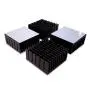 Easycargo 8pcs 40mm Heatsink Kit 40x40x20mm + 3M8810 Thermal Conductive Adhesive Tape, Cooler Aluminium Heat Sink for Cooling 3D Printer Stepper Motor TEC1-12706 Thermoelectric Peltier 40mmx40mmx20mm