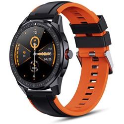 OUTAD Smart Watch for Android/iOS Phones, Bluetooth Health Tracker with Fitness Tracker Monitor Blood Oxygen Meter Heart Rate Monitor, Digital Smartwatch for Women Men, 3ATM Waterproof