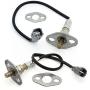 Kwiksen 2pcs Oxygen Sensor Upstream & Downstream O2 Sensor 1 Sensor 2 Compatible with 4Runner 3.4L Manual Trans 4WD 1996-1998/ Tacoma 3.4L 4WD Manual Trans 1995-2000