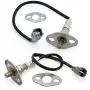 Kwiksen 2pcs Oxygen Sensor Upstream & Downstream O2 Sensor 1 Sensor 2 Compatible with 4Runner 3.4L Manual Trans 4WD 1996-1998/ Tacoma 3.4L 4WD Manual Trans 1995-2000 Kwiksen 2pcs Oxygen Sensor Upstream & Downstream O2 Sensor 1 Sensor 2 Compatible with 4Runner 3.4L Manual Trans 4WD 1996-1998/ Tacoma 3.4L 4WD Manual Trans 1995-2000