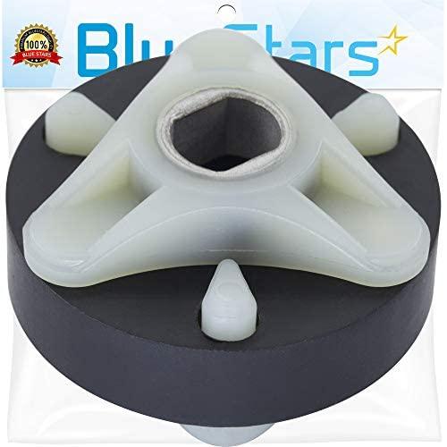 Heavy Duty 285753A Direct Drive Motor Coupling Kit with METAL Core Replacement Part by Blue Stars - Exact Fit for Whirlpool & Kenmore Washers - Enhanced Durability and Support Heavy Duty