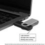 [Not 128GB ] Enfain 10 Pack Small Capacity 128 MB USB Flash Drive Bulk 128MB Thumb Drives in Black, with LED Indicator, 12 x Removable White Labels for Marking Contents Loaded