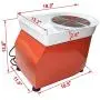 HTTMT- 350W 110V Electric Pottery Wheel Ceramic Machine 25CM Work Clay Art Craft DIY [P/N:ET-TOOL002-350-Red]