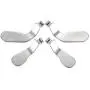 eXtremeRate 4 pcs Metal Stainless Steel Paddles Hair Trigger Locks Replacement Parts Video Games Accessories Kits for Xbox One Elite, Elite Seies 2 Controller eXtremeRate 4 pcs Metal Stainless Steel Paddles Hair Trigger Locks Replacement Parts Video Games Accessories Kits for Xbox One Elite, Elite Seies 2 Controller