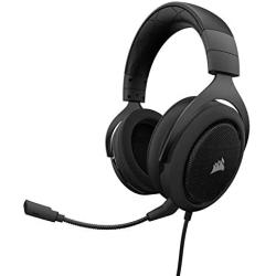 Corsair HS60 – 7.1 Virtual Surround Sound PC Gaming Headset w/USB DAC - Discord Certified Headphones – Compatible with Xbox One, PS4, and Nintendo Switch – Carbon