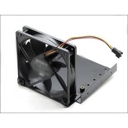 JXSZ 5.25'' Cooling Metal Fan Mount for CPU/Memory/Graphics Card Heatsink Bracket Desktop PC case