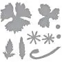Spellbinders Oriental Poppy by Susan Tierney-Cockburn Thin Metal Etched Die Set