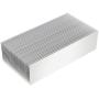 Nxtop Large Aluminum Heatsink 5.12'' x2.71'' x 1.41'' / 130 x 69 x 36mm Heat Sinks Cooling 27 Fin Radiator for IC Module, PC Computer, Led, PCB