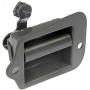 APDTY 85411Metal Interior Door Handle Fits Rear Left 1996-2003 Chevy S10 GMC Sonoma (Upgraded Thicker Metal Design; Replaces GM 15760310, 19211052)