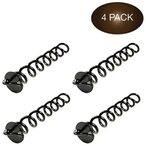 16'' Spiral Tie Out Stake Ground Anchor for Dogs, Tents and Trees - 4 pack | 4 Smart-Stake Ground Anchors for Securing Trampolines, Swings, Motorcycles, Kayaks, Picnic Tables and Outdoor Furniture