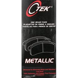 Centric Parts 102.10750 102 Series Semi Metallic Standard Brake Pad