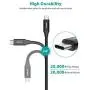 6FT USB C 3.1 Gen 2 Cable 10Gbps Data Transfer, NIMASO USB C Video Monitor Cable 100W PD Fast Charging Cable Thunderbolt 3 Compatible with Oculus Quest, MacBook Pro, iPad Pro, Galaxy S21, Google Pixel