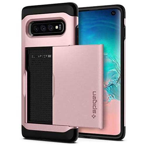 Spigen Slim Armor CS Designed for Samsung Galaxy S10 Case (2019) - Rose Gold