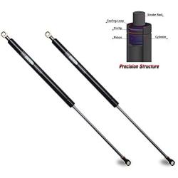 Beneges 2PCs Universal Gas Charged Lift Supports Spring Struts Shocks Dampers Force 70 Lbs/311 N Per Prop, Force Per Set 140 Lbs/622 N, Extended Length 17 inches 4482