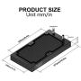DIYhz Water Cooling Computer Radiator, 12 Pipe Aluminum Heat Exchanger Liquid Cooling Radiator Heat Sink 240mm for CPU PC Laser Water Cool System DC12V Black