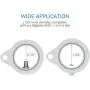 Smirdx 2 Pcs Aluminum Flag Pole Rings Set with 2 Carabiners and 2 Rings, 360° Rotating Flagpole Ring with Installation Tool, Anti Wrap Flagpole Ring Clips Flag Parts Kit for 0.75“-1.02” Diameter Pole Smirdx 2 Pcs Aluminum Flag Pole Rings Set with 2 Carabiners and 2 Rings, 360° Rotating Flagpole Ring with Installation Tool, Anti Wrap Flagpole Ring Clips Flag Parts Kit for 0.75“-1.02” Diameter Pole